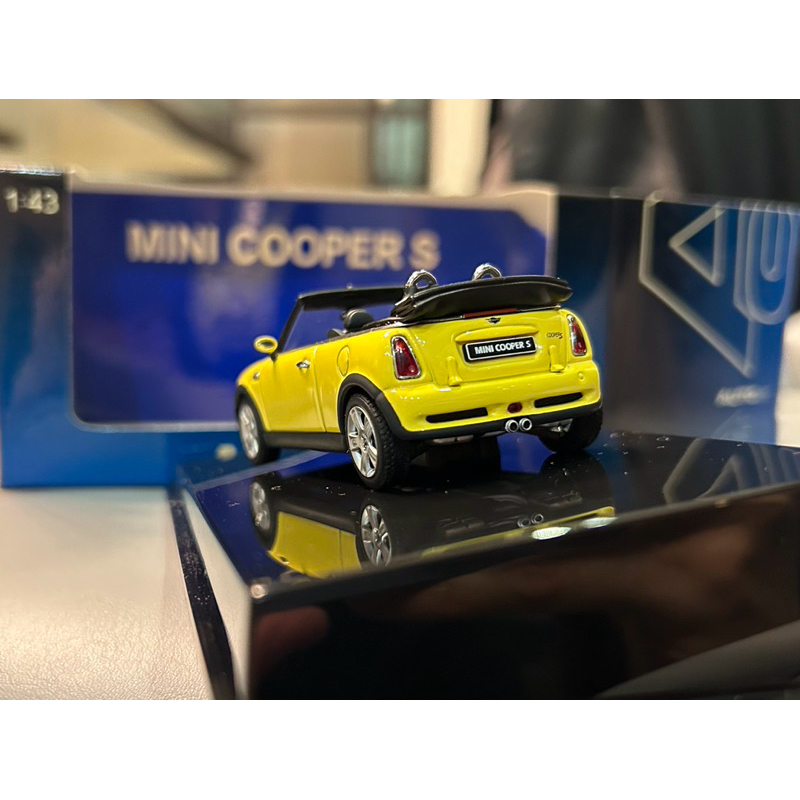 1/43 autoart mini cooper s R53 敞篷車