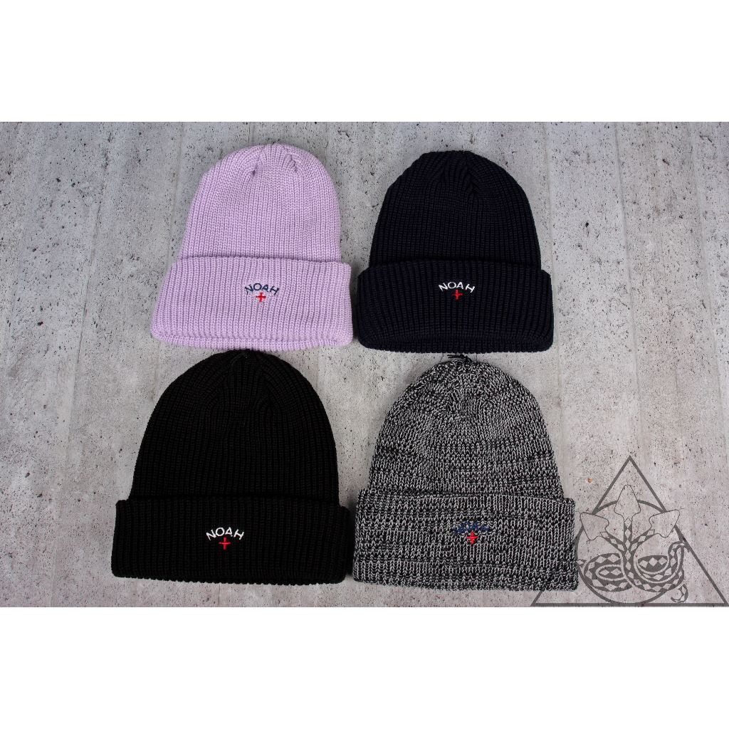 【HYDRA】Noah NYC 23Fw Core Logo Beanie 針織 毛帽 短毛帽 十字【NA43】