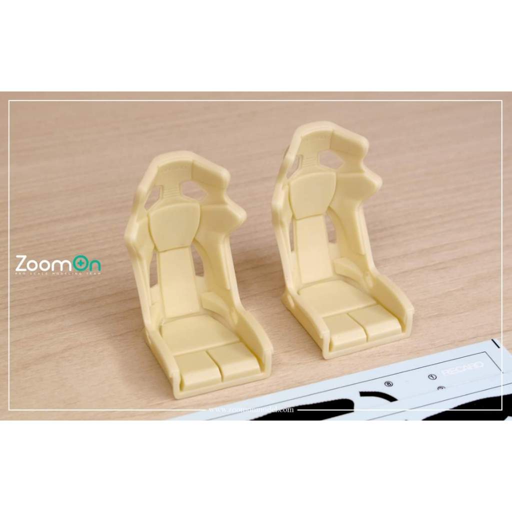 【傑作坊】ZoomOn Z166 1/24 RECARO RMS 桶型賽車椅套件
