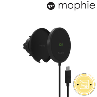 mophie iPhone 15 Pro Max 三星 Snap+ MagSafe 15W 磁吸車用充電架 附磁吸環