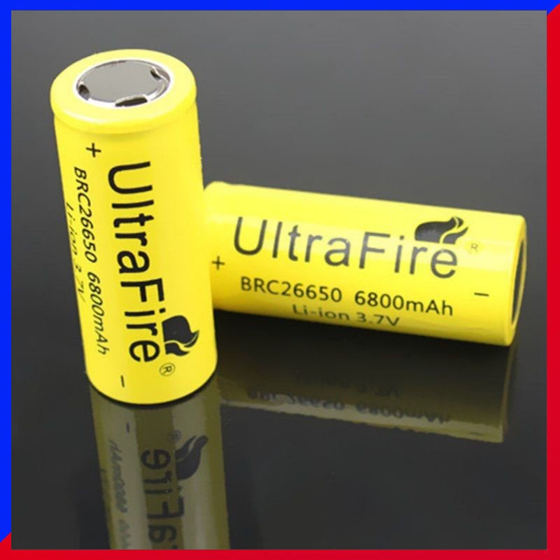 UItra Fire 神火  26650鋰電池 6800mah 適用:手電筒 頭燈 P70手電筒 行動電源3