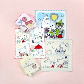 日本丸真 Moomin刺繡小方巾(共7款)