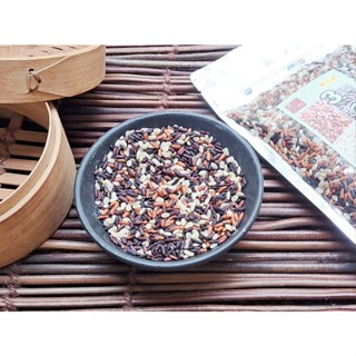 『穀粉茶包小棧』特級 三色米 (糙米、紅米、黑米) |五穀雜糧飯 || 夾鏈袋真空包裝 ||