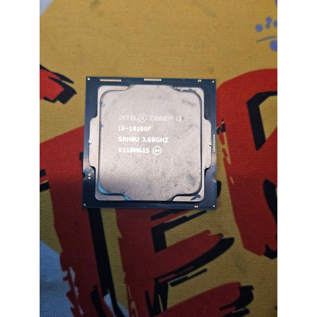 Intel Core I3 10100F I3-10100F 10100 四核心處理器 LGA1200 CPU