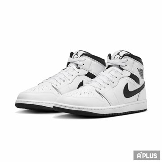 NIKE 男 籃球鞋 AIR JORDAN 1 MID 白色 -DQ8426132