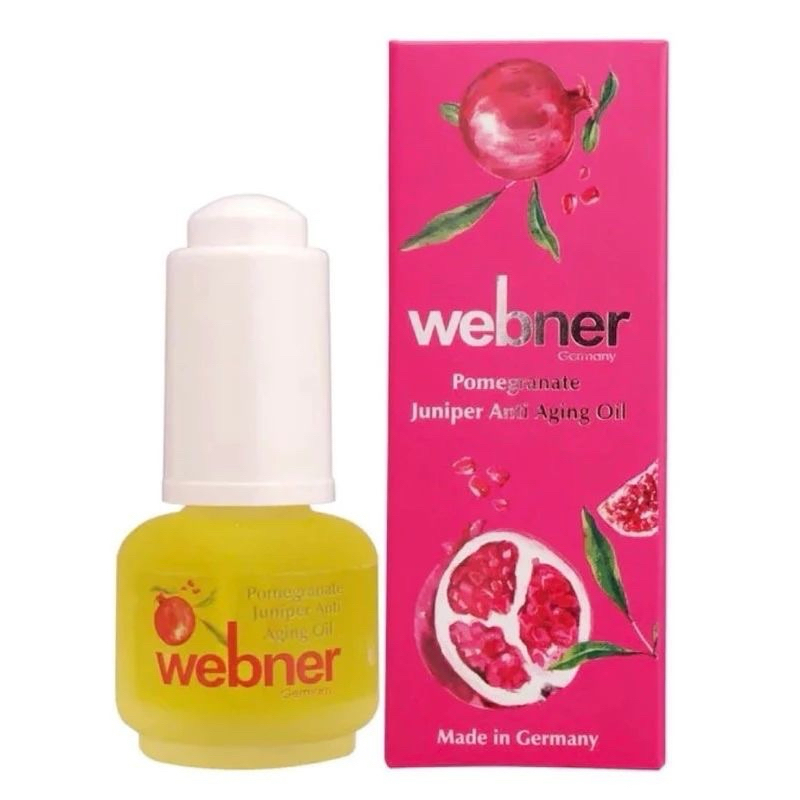 webner 紅石榴紫杜松精油養膚精華油（15ml) ～