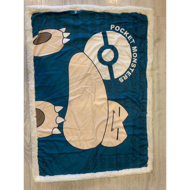 日本🇯🇵寶可夢卡比獸小毯子（97cm*71cm)