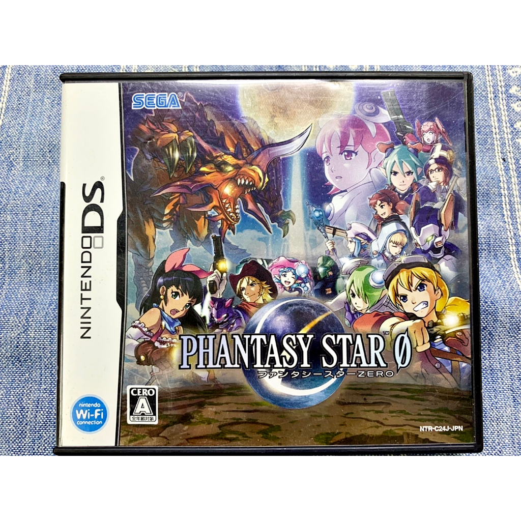 (有說明書) NDS DS 夢幻之星 0 Phantasy Star Zero 任天堂 3DS 2DS 主機適用 J5