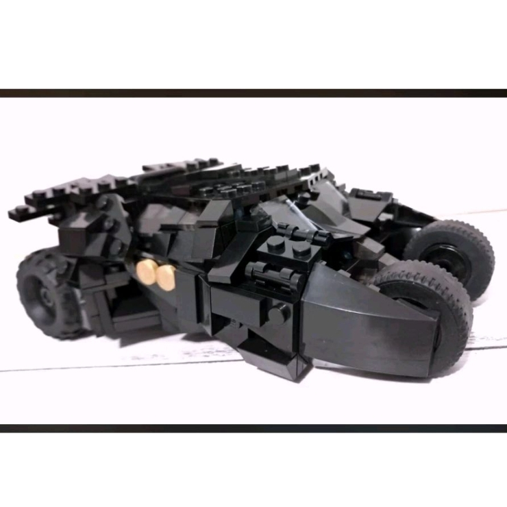 免運 MOC 蝙蝠車 DC 黑暗騎士 蝙蝠俠 Batman Batmobile 非LEGO 樂高 76239 7888