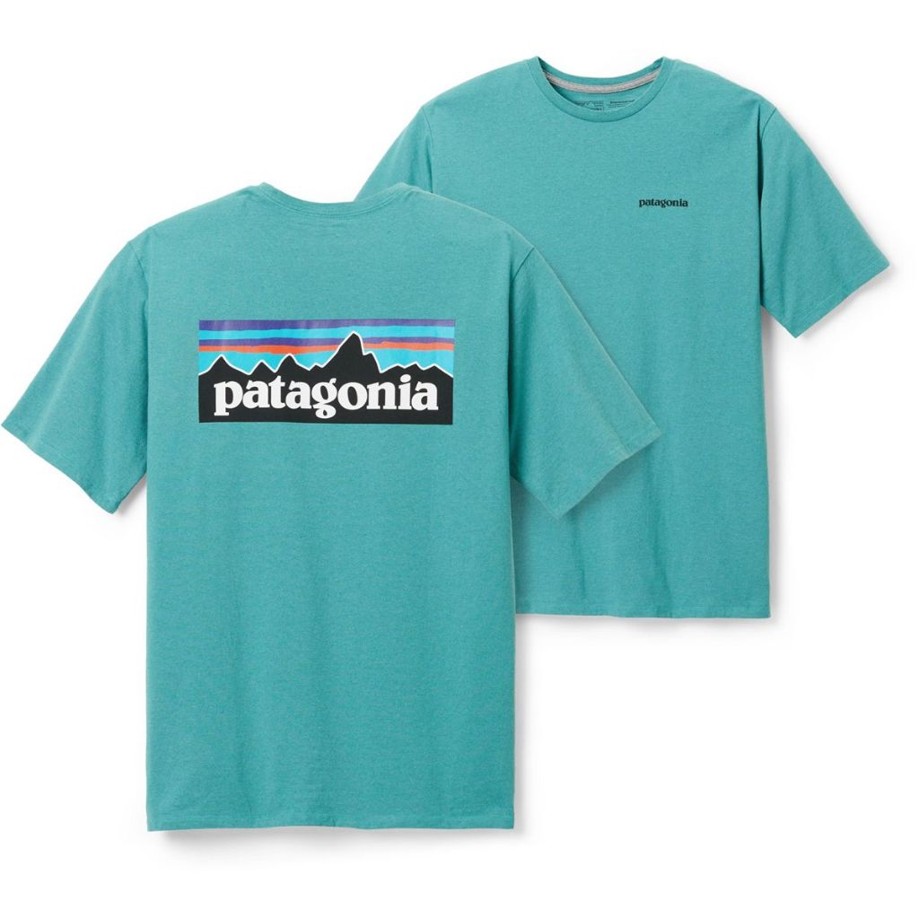 荻瑪士【Patagonia】P-6 Logo Responsibili系列 男款經典有機棉圓領短全新原裝正品