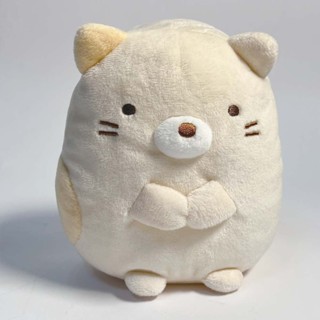 二手 日版 日本 Sumikko Gurashi 角落生物 San-X 米白色 貓咪 娃娃 布偶 玩偶