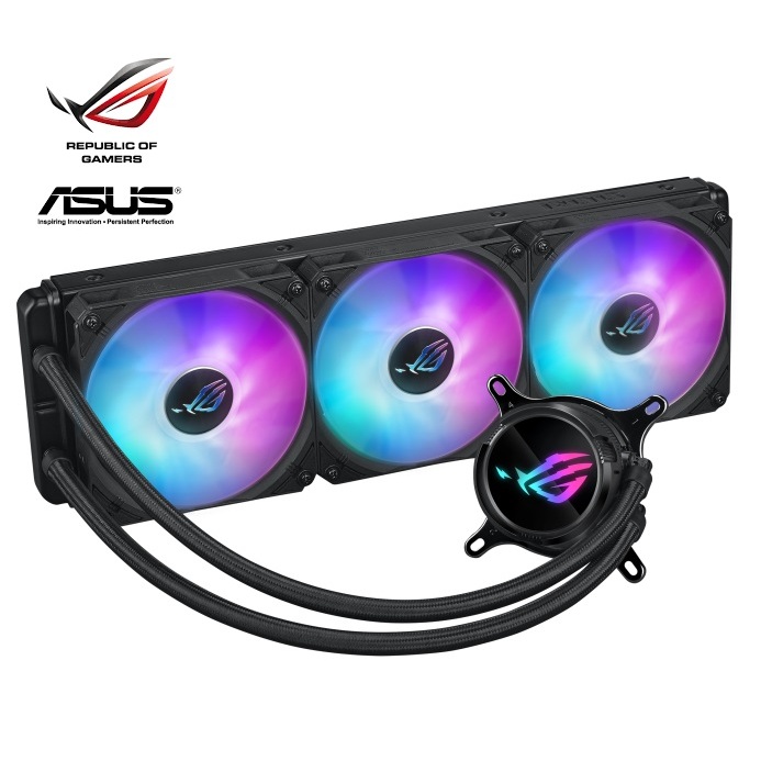 現貨】ASUS 華碩 ROG STRIX LC III 360 一體式 CPU 水冷 散熱器 低噪 ARGB 旋轉冷頭【