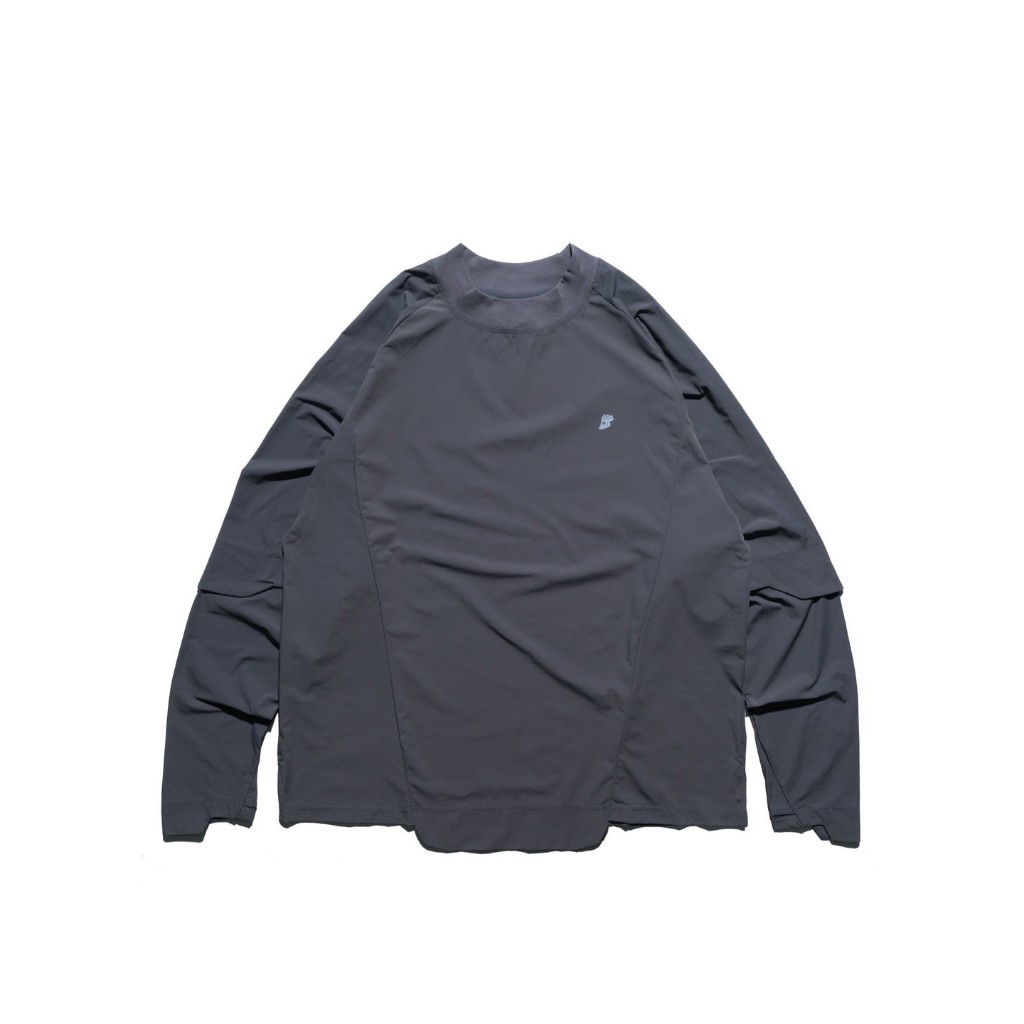 【P.COAST LAB 】OCTO GAMBOL Sukkiri Twin Layer T-shirt (Grey)