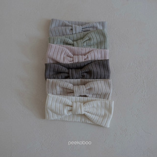 peekaboo 新寬紋啾啾髮帶【現貨+預購】寶寶髮帶 新生兒髮帶 嬰兒髮帶 寶寶衣服 兒童髮飾 洗臉髮帶 女童 韓國童
