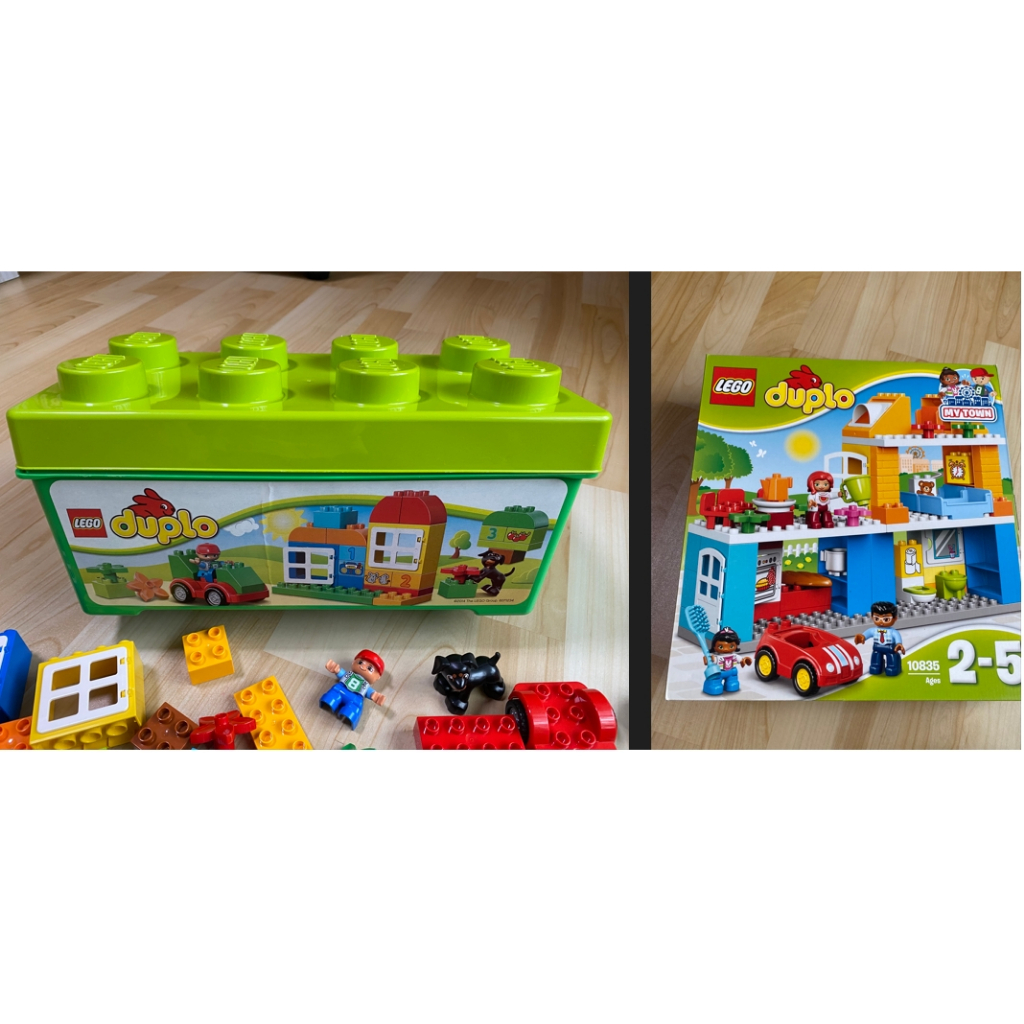 [二手] 樂高 LEGO 得寶 DUPLO 10572 多合一樂趣箱 10835 家庭住宅