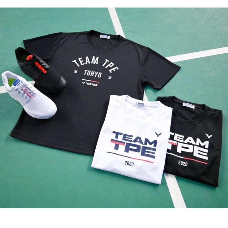 (羽球世家) XS S 勝利 VICTOR 排汗衫 東京奧運 T-2024 東奧  中華台北代表隊T恤  潮T