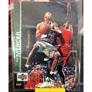 NBA 1997-98 Upper Deck Ron Mercer #188 Rookie RC Celtics