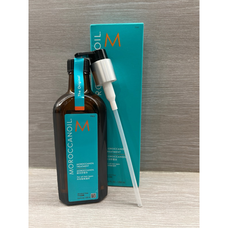 Moroccan oil 摩洛哥優油  一般版有附壓頭200ml