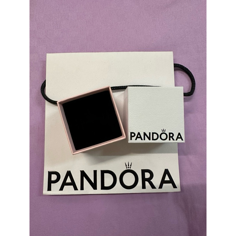 潘朵拉 PANDORA 小禮盒跟小紙袋 專櫃正品 只有一組