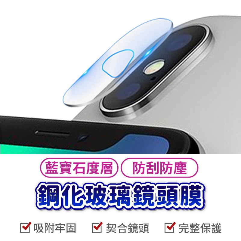 鏡頭鋼化玻璃 高硬度 home鍵貼 蘋果 防刮 防塵 iphone 柔性 保護貼 指紋貼 適用 xr xsmax 11