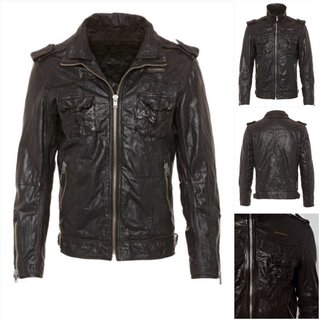 跩狗 極度乾燥 Superdry RYAN SHERPA 騎士 軍裝 M65 真皮 機車 牛皮 皮衣 外套 仿羔羊毛加厚