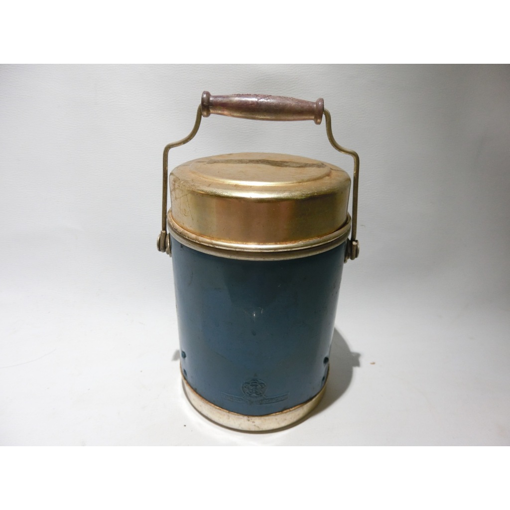 (h) 早期古董 通順牌 玻璃內膽 手提小冰桶 冰淇淋桶