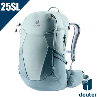 【Deuter】女 款登山背包-網架式 25SL FUTURA/健行登山背包 自行車背包 攻頂包_水藍_3400221