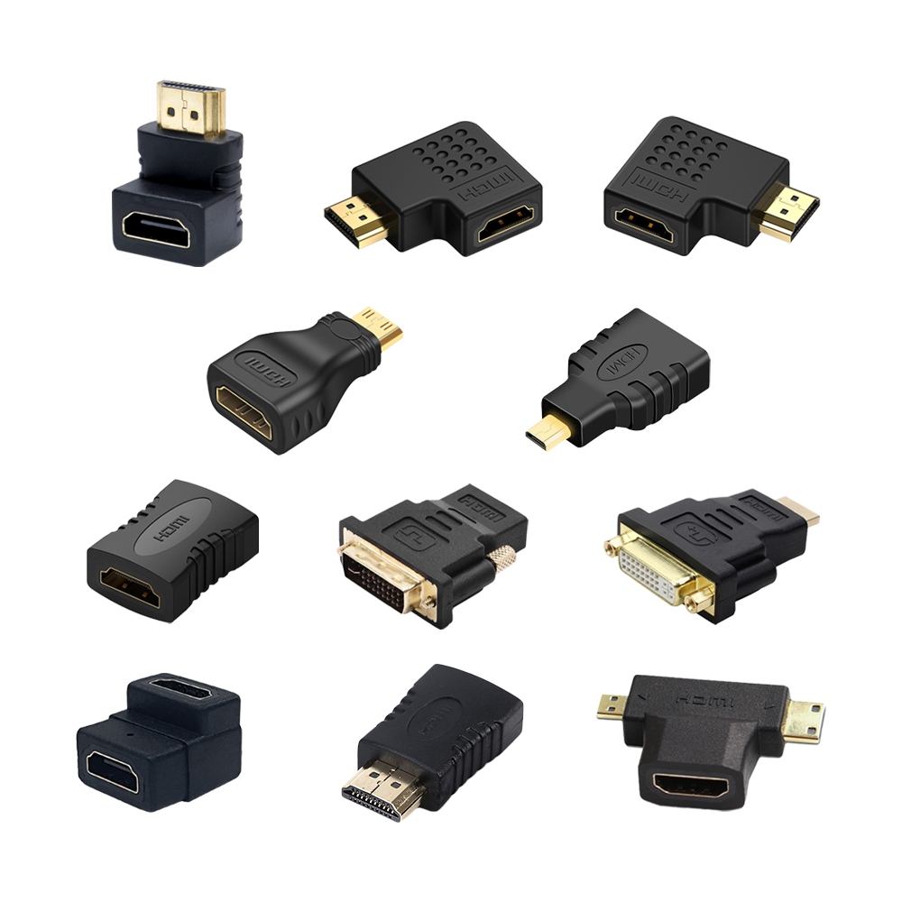 i-gota 各種 轉接頭 HDMI DVI VGA 公 母 轉接器 4K HDMI合法授權製造