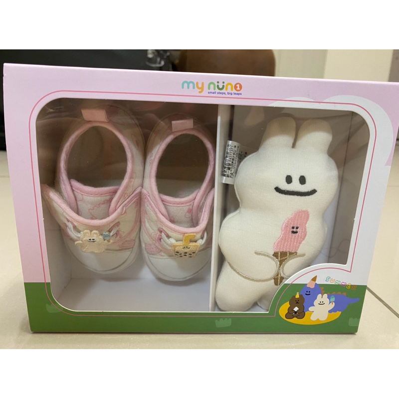 二手麗嬰房嬰兒鞋禮盒