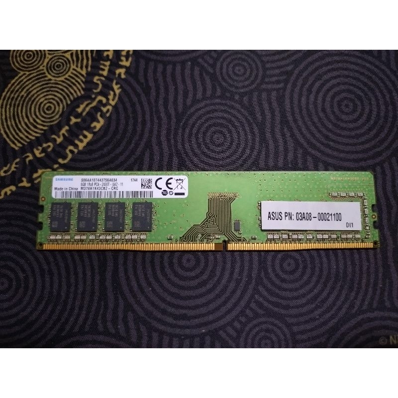 SAMSUNG DDR4 8GB 2400T 記憶體 M378A1K43CB2-CRC