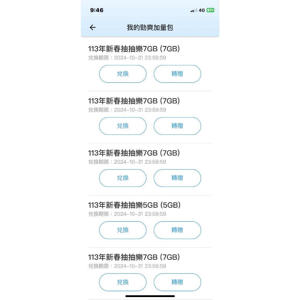 （預付卡可用）中華電信流量、勁爽加量包、中華上網流量