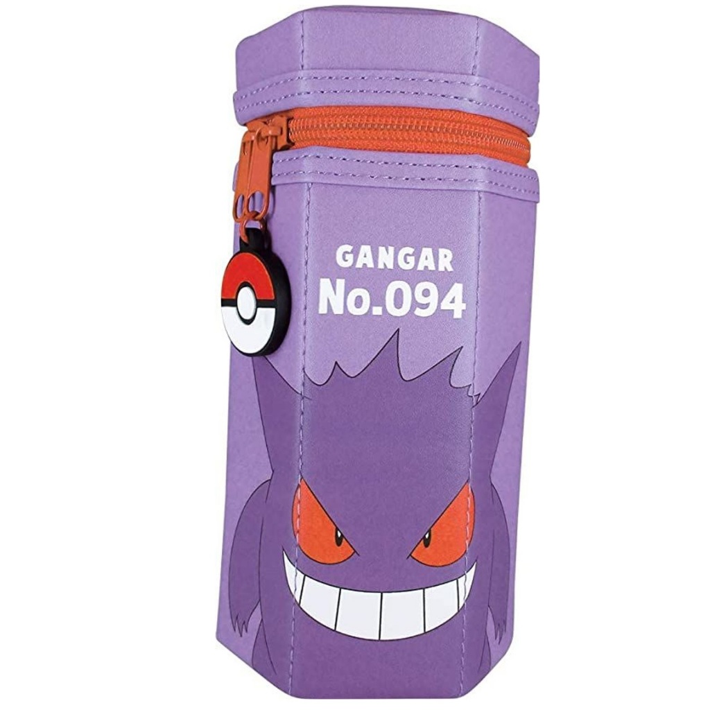 皇家真品防偽✈️日本Pokemon寶可夢 神奇寶貝 耿鬼Gengar 卡比獸Kabigon 直立式六角型鉛筆盒筆袋