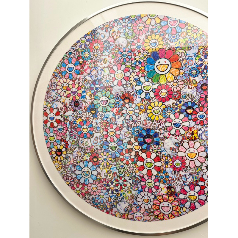 村上隆 お花の森 版画 ED100 シルクスクリーン｜シルク