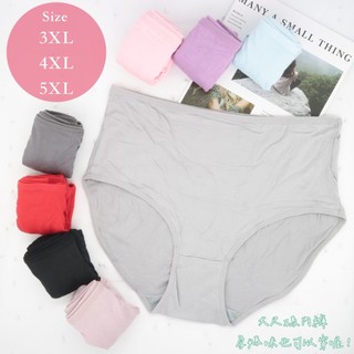 【百麗兒】素面柔軟 85%嫘縈 高腰女三角內褲(3XL/4XL/5XL)Viscose 孕婦褲 棉花糖女孩 熱銷款 現貨