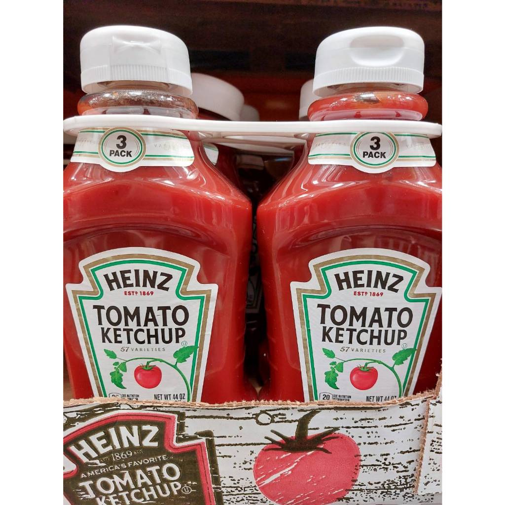 🚀2️⃣4️⃣🅷快速出貨🔥Costco 好市多代購 Heinz 亨氏 番茄醬 1.25公斤 X 3入 調味料 醬料 沾醬