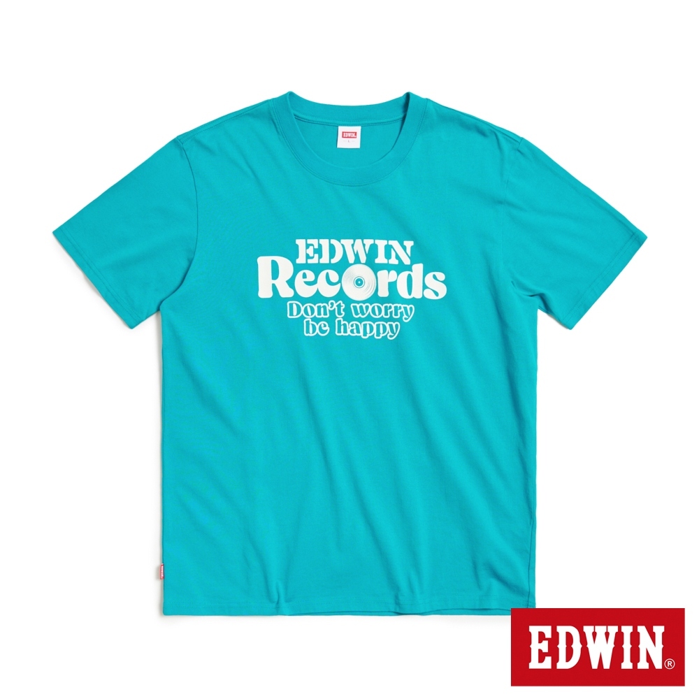 EDWIN 外星人DJ短袖T恤(土耳其藍)-男款