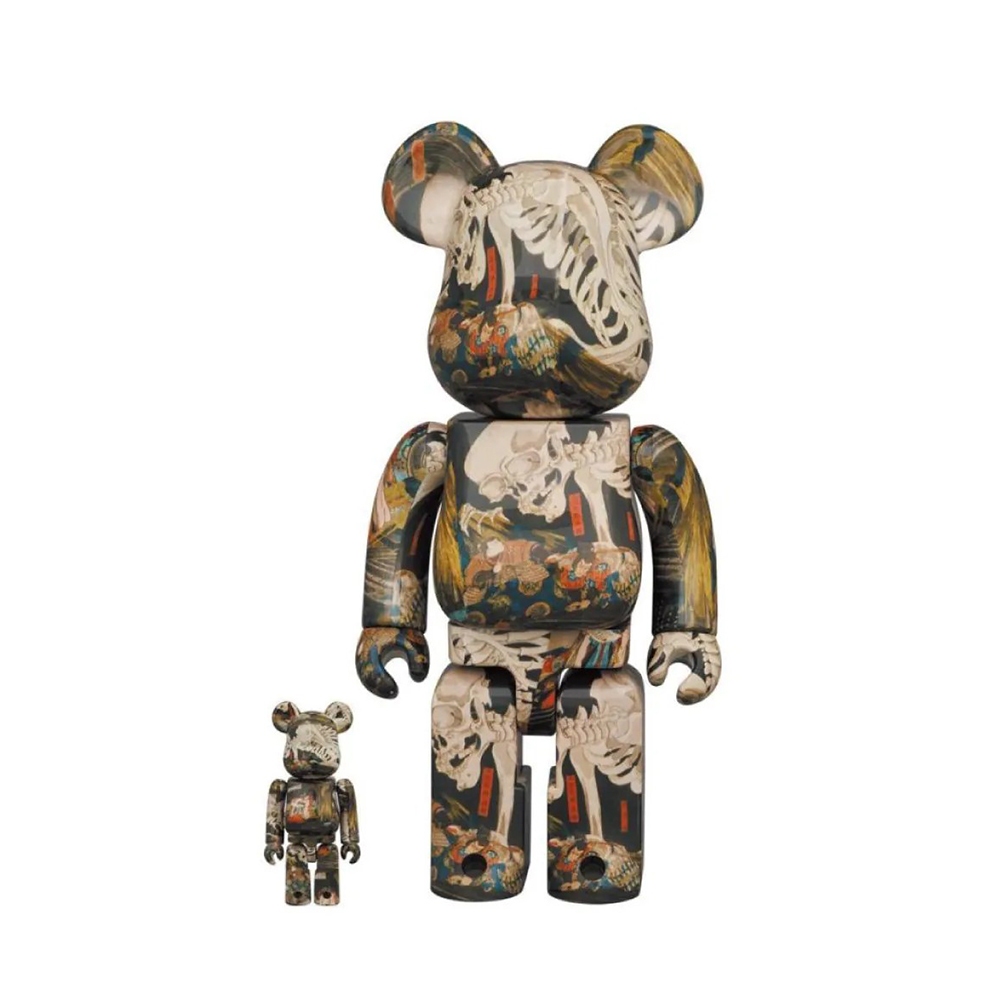 【Fashion SPLY】BE@RBRICK 歌川國芳 100%+400%