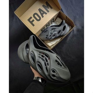 【Adidas Yeezy Foam Runner Onyx】黑色 洞洞鞋 HP8739