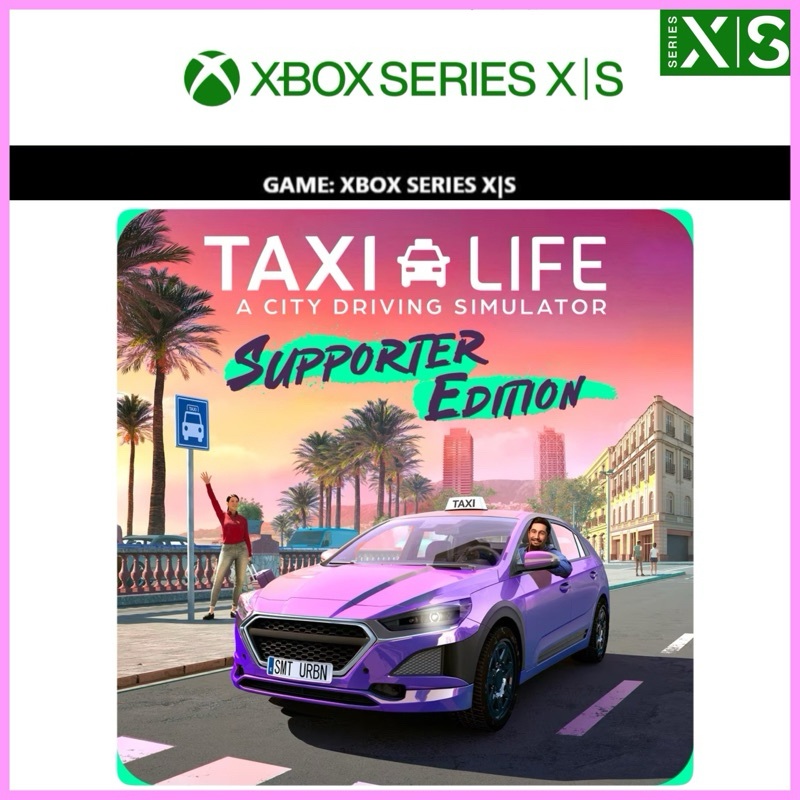 XBOX SERIES 出租生涯 城市模擬駕駛 Taxi Life A City Driving Simulator