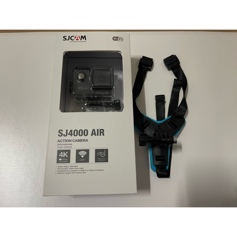 FLYone SJCAM SJ4000 AIR 4K WIFI防水型運動攝影相機 近全新 可議價