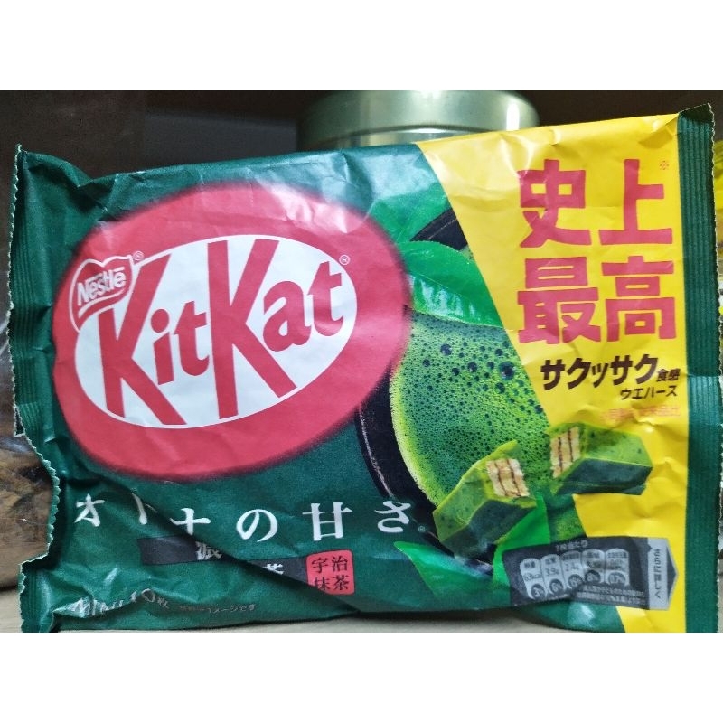 日本Nestle KitKat 抹茶威化餅（113g）
