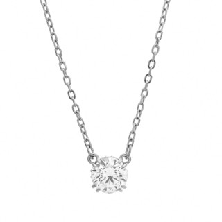 奧地利【SWAROVSKI】Constella 銀色項鍊【母親節、情人送禮】