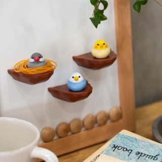 ⭐️快速出貨⭐️日本正版 biite 鳥巢造型磁鐵 橡皮筋收納 冰箱磁鐵 橡皮筋收納架 日本創意小物 送人 收藏
