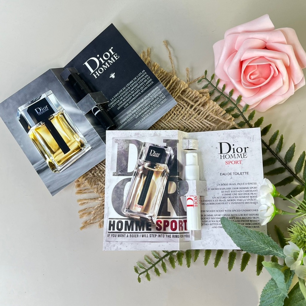 Dior 迪奧 HOMME/HOMME SPORT男性淡香水 1ml 針管  (任選)【專櫃不貴】