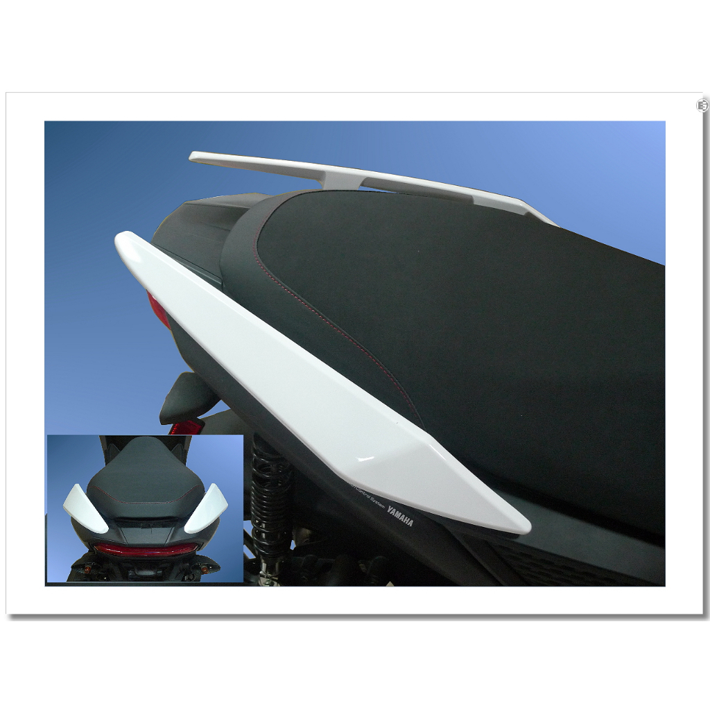 駿翔車業【JX MOTO】FORCE 2.0 寬版扶手 類DRG款 AUGUR 牛角後扶手 分離式 改裝扶手 155