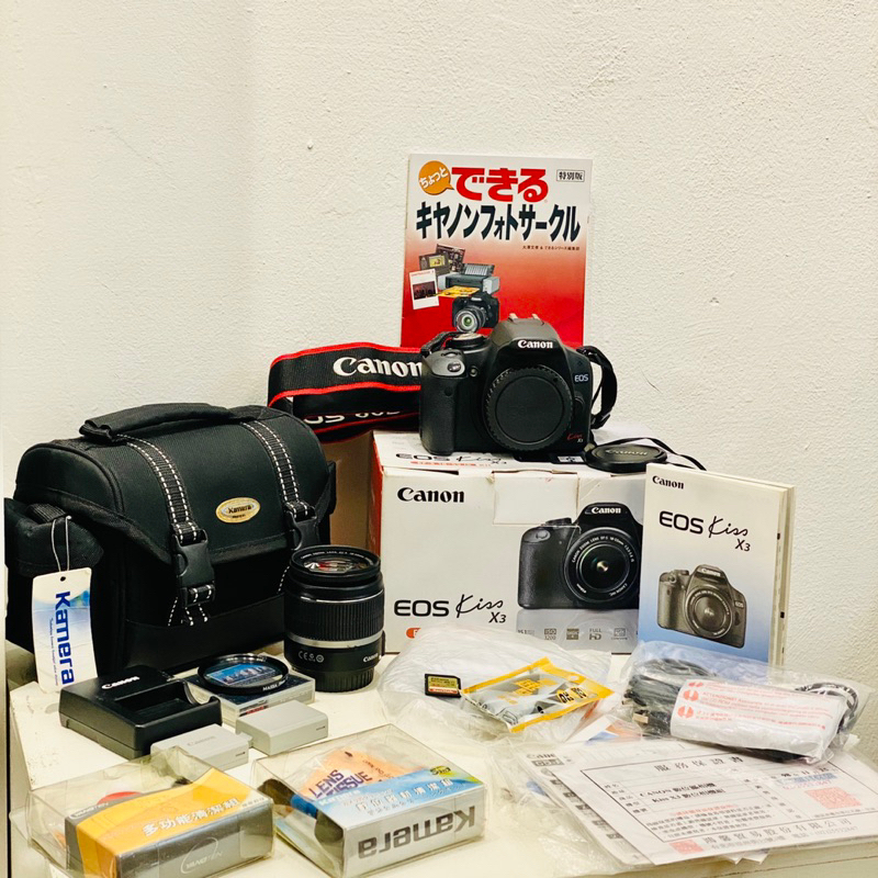 【可小議🥺】98成新 Canon EOS 500D (Kiss X3) 相機 單眼相機 二手相機 數位相機 CCD