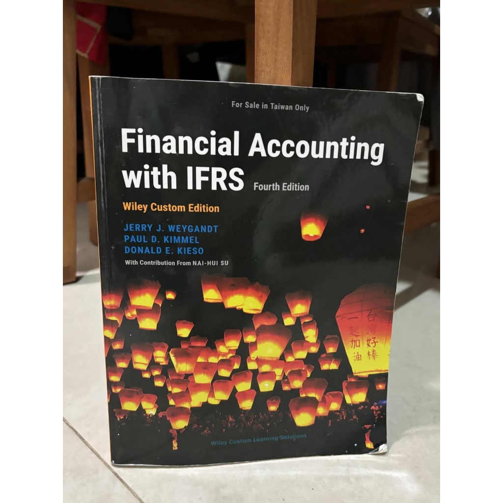 二手書 很新 Financial Accounting with IFRS 四版 會計原文書