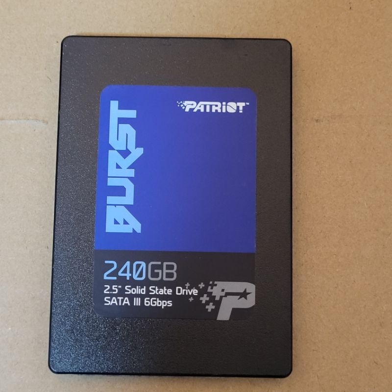 美商博帝 PATRIOT  固態硬碟 SSD  240GB