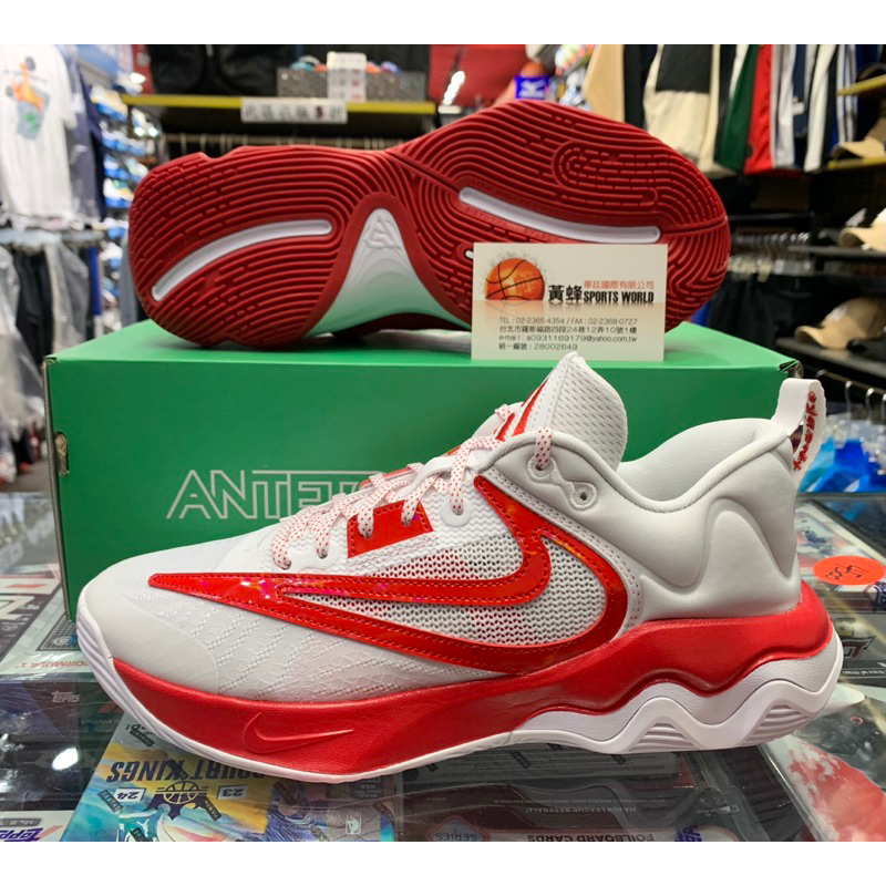 免運 黃蜂體育 Nike 字母哥 籃球鞋 鴛鴦色 GIANNIS IMMORTALITY 3 白紅 FV4080-600