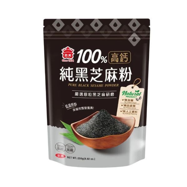 義美高鈣純黑芝麻粉250g